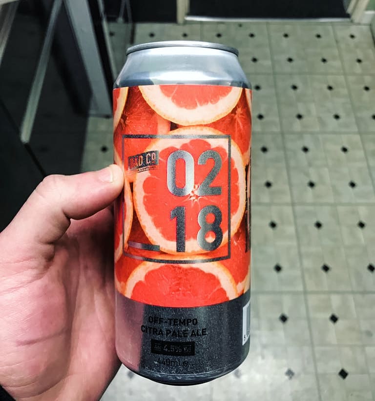 latest craft beerAnother one @badcobrewinganddistilling - 02 18 Off Tempo Citra Pale