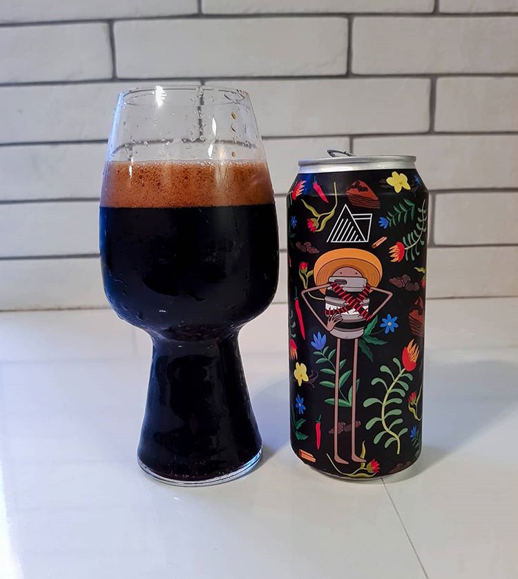 latest craft beer Hands tried fiery number @wanderbeyondbrewing Mexican cake