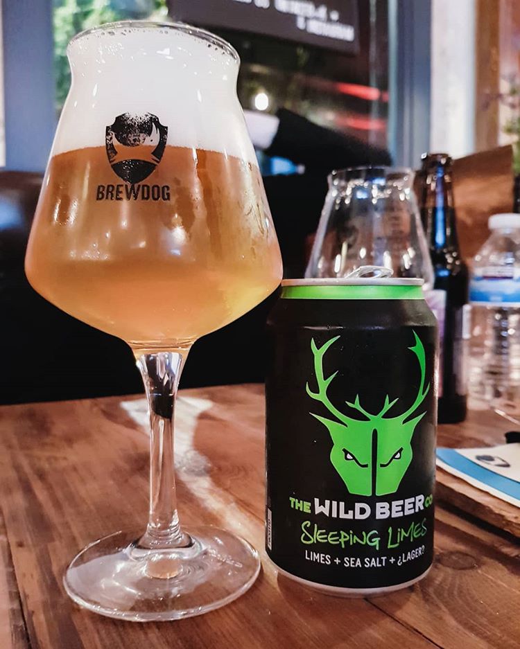 latest craft beer review Sleeping limes @wildbeerco  really refreshing.Ideal summer limes give fresh