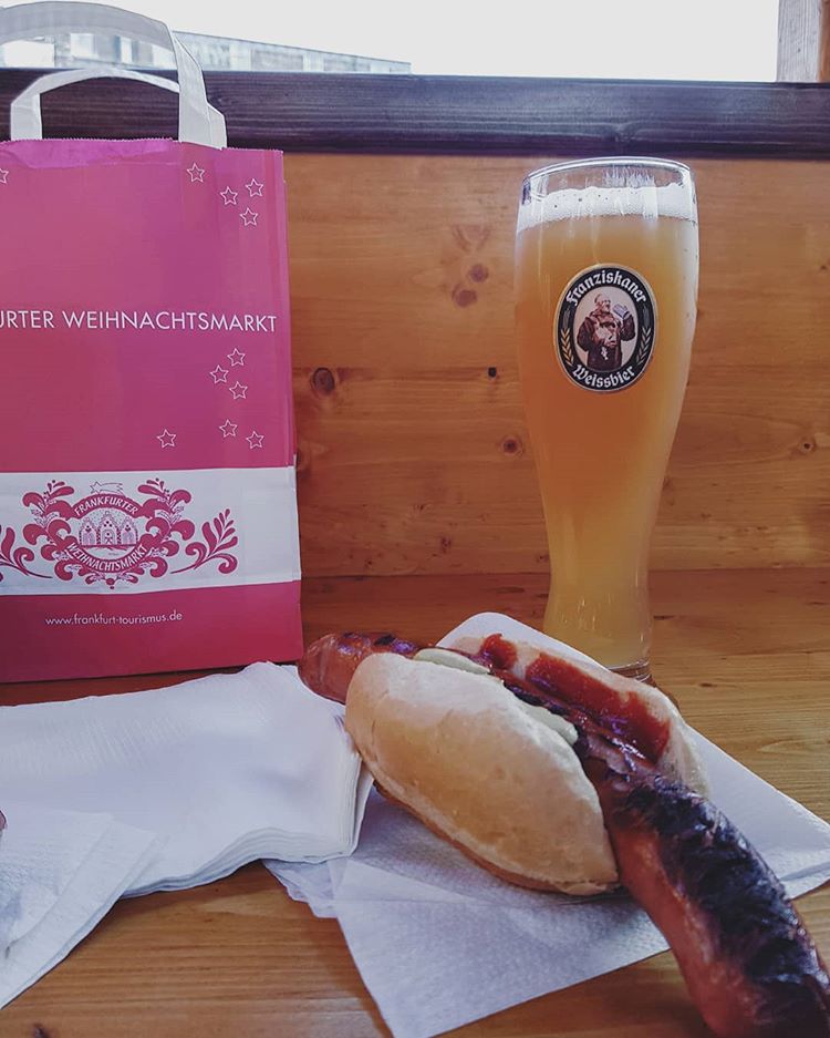latest craft beer review Getting festive German Christmas markets Birmingham.Enjoying Weissbier @franziskaner.weissbier bringing back