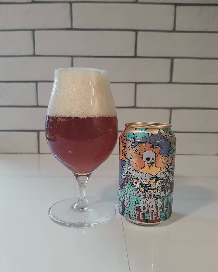 latest craft beer 8 ball rye ipa beavertown