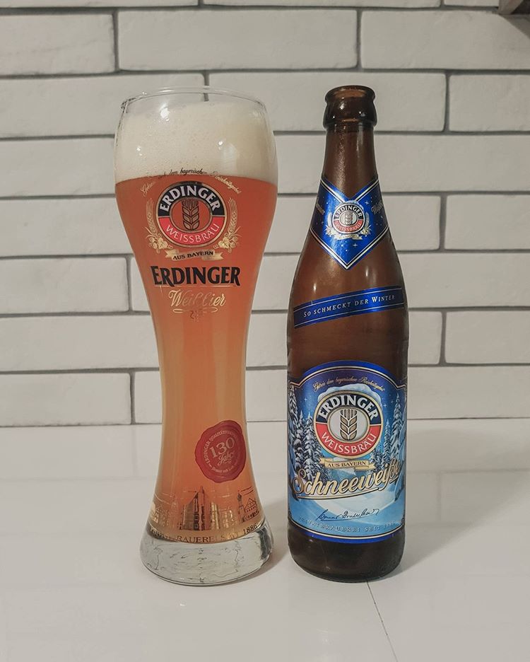 latest craft beer schneeweisse weissbier erdinger
